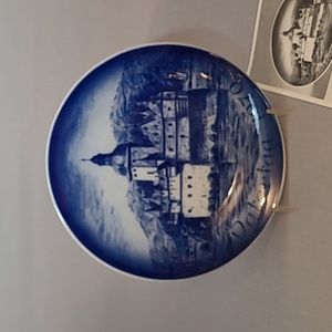 Bareuther Datertag 1970 Castle Pfalz Porcelain Plate